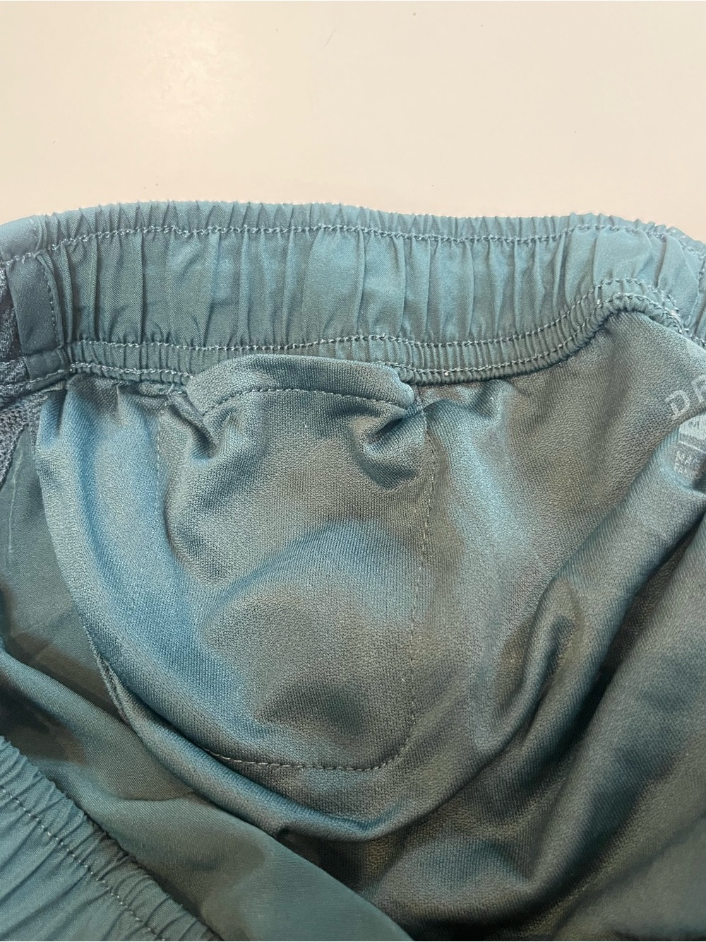 Nike Dri Fit Dark Green Running Shorts - Picture 6 of 6